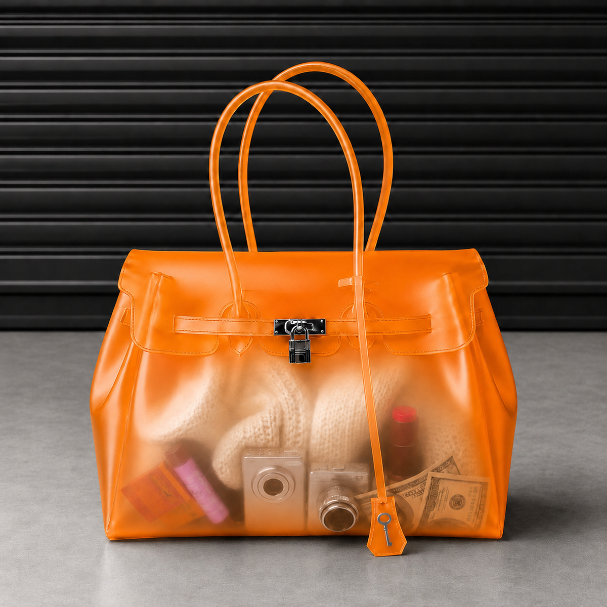 Jelly Firkin coloris Sunset en TPU translucide — combien coûte un jelly firkin
