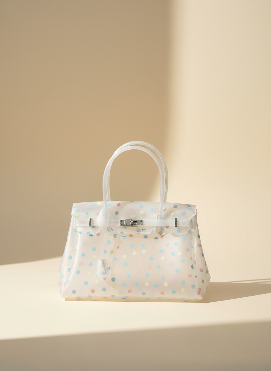 Confetti Cabas — le grand pois en TPU