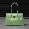 Jelly Croco Jade — sac jelly vert effet croco en TPU translucide