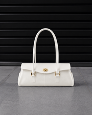 Baguette Firkin Cloud — sac baguette jelly blanc en TPU translucide