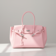 Opaline Blush — sac à main opaque en TPU mat, rose poudré