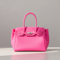 Opaline Cherry Blush — sac à main opaque en TPU mat, rose cerise