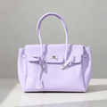 Opaline Lilac — sac à main opaque en TPU mat, mauve lilas