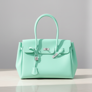 Opaline Mint — sac à main opaque en TPU mat, vert menthe