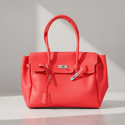 Opaline Ruby — sac à main opaque en TPU mat, rouge rubis