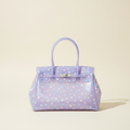 Confetti Cabas, cabas en TPU translucide à petits pois, coloris Violet
