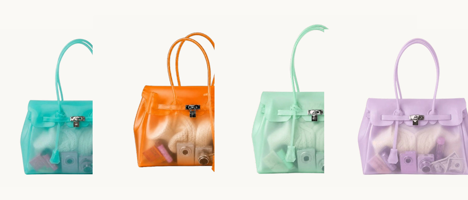 De Jelly Firkin-collectie — Sky, Sunset, Mint en Lilac